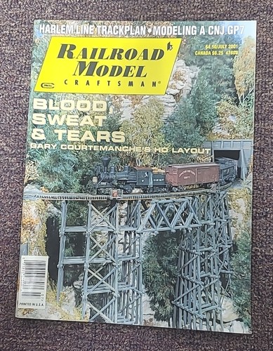VTG Railroad Model Craftsman Magazine 2001 Complete 12 Issues in Excellent Cond. - Picture 13 of 21