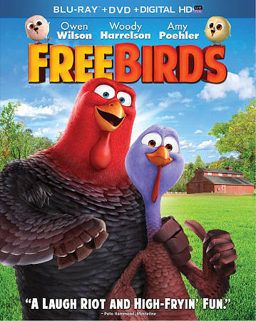 Free Birds (2013) Brand New Blu-ray + DVD + Digital HD Owen Wilson, Amy Poehler - Picture 1 of 1