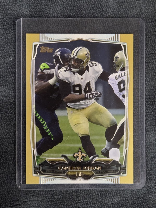 Cameron Jordan 2014 Topps Gold 137/2014