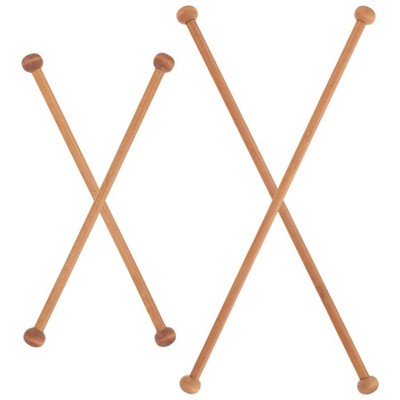 Quilt Hanging Rod Wood 4Pcs For Wall Decorations Interior Design