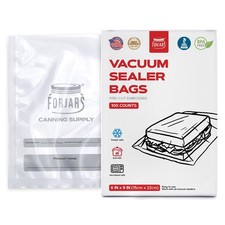 Vacuum Sealer Bags For Food Storage - Method Sous Vide Cooking - Pack of 100 ...