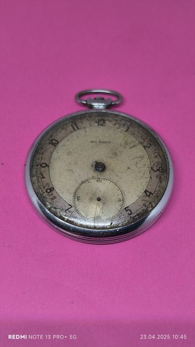 VTG Soviet MOLNIJA CHK-6 Military pocket watch Chelyabinsk 1952 USSR For Parts - Picture 15 of 20