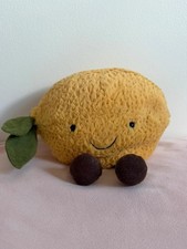 Jellycat Medium Amuseables Lemon Fruit Rare Retired