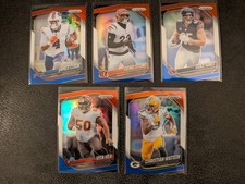 2025 Panini-Prizm Football Red, White & Blue Prizm Insert 5 Card Lot New READ