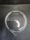 Vintage Pyrex Cinderella Casserole flat tab handle 470-C clear glass LID ONLY EC