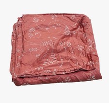 Sferra Dovina Duvet Cover Egyptian Cotton Sateen 3420 Salmon Italy Full/queen