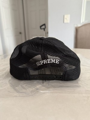 Supreme SS26 The Misfits 6 Panel Mesh Back Hat Cap Twill Black New