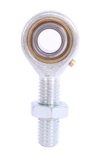 POS16L 16mm Male Rod End/Rose Bearing M16 Left Hand (Pack of 1, With Nut)