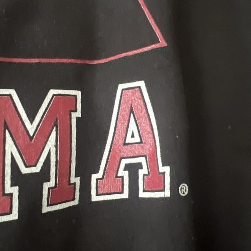 Vintage Looney Tunes Football Alabama Crimson Tide Crewneck Sweatshirt 1996 XL - Picture 7 of 12