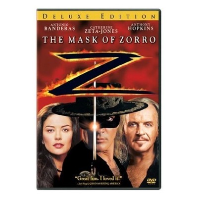 THE MASK OF ZORRO (1998) DVD