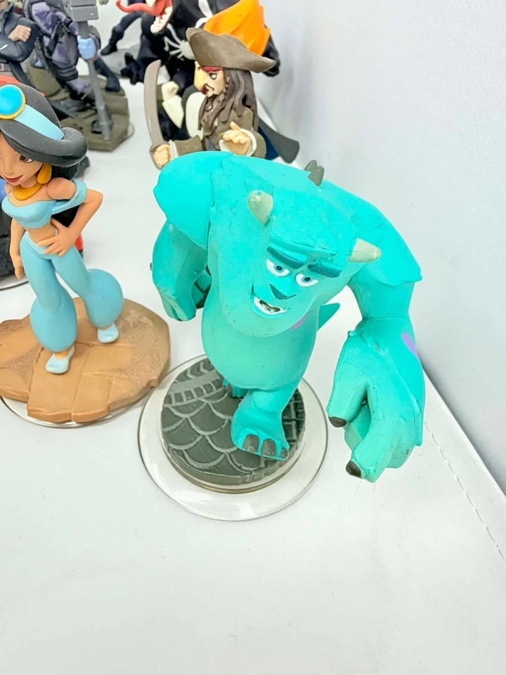 Lote de Figuras Disney Infinity + Discos de Potencia Bases Portal Foto 3 de 4