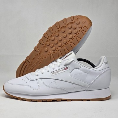 Reebok Men's Footwear Classic Leather White Sneakers GY0952 Size 14 New