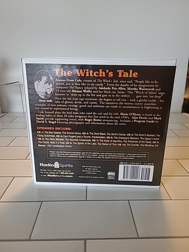 The Witch's Tale Radio Series Special Edition 10 CDs 20 Episode Box Set LL - Picture 3 of 11