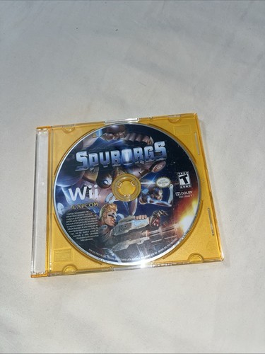 Spyborgs (Nintendo Wii, 2009) Loose Disc Only Capcom Tested Fun Game Kid Friendl - Picture 6 of 24