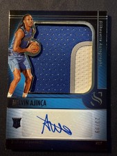 2024 Silhouette RPA Melvin Ajinca RC #23/99 Dallas Mavericks