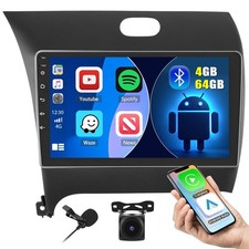  4 64GB Android 15 Car Stereo for Kia Cerato K3 Forte 2013-2018 with Wireles...