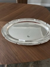 Circa 1900 Large 800 Silver Tray By Friedlander, 24.5” By 15.75”, 1,930 Grams