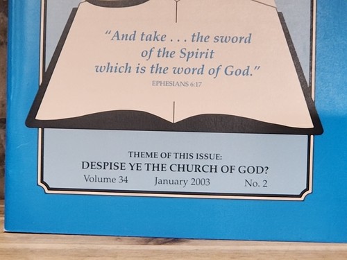 The Spiritual Sword ~ Alan Highers ~ Despise Ye The Church of God? - Imagen 2 de 5