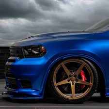 22 Velgen Classic5 22x10.5 Bronze Concave Wheels Rims Fits Dodge Durango