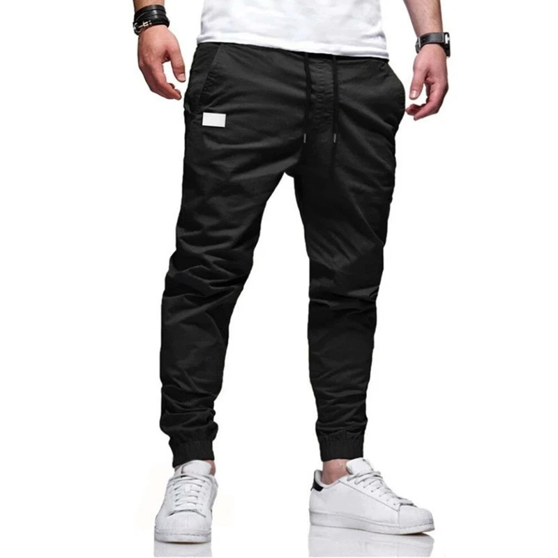 Herren Cargo Hose Chino Jogger Pants Slim Fit Freizeithose Jogginghose Sport DE/ - Bild 4 von 4