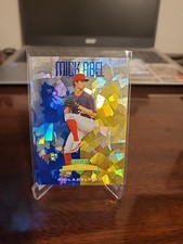 Mick Abel 2024 Panini Crusade Crusade Insert Blue Cracked Ice Phillies #57