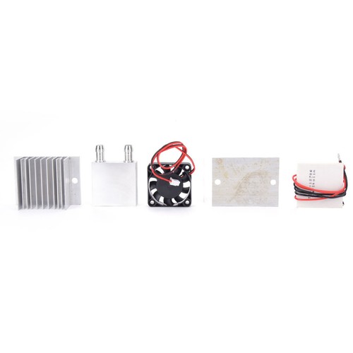 TEC1‑12706 Heat Sink Thermal Electric Cooler Module Water Cooling System Kit - Photo 7/10