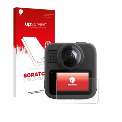 upscreen Schutz Folie für GoPro Max 2 Kratzfest Anti Fingerprint Klar