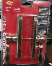 Larson CH3020701 Brass Storm Door Latch Mortise For LARSON Storm Doors