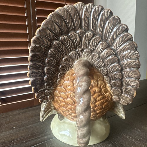 Zrike Thanksgiving Turkey Teapot Pitcher W Acorns Harvest Turkey By Lisa Levy - Picture 5 of 10