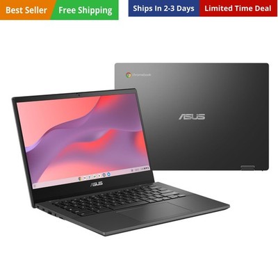 Chromebook CM14 Laptop, 14'' HD Anti-Glare Display 1366x768, MediaTek Kompanio...