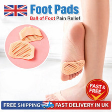 Pair Honeycomb Silicone Gel Metatarsal Pads Forefoot Pain Relief Foot Cushions U