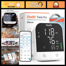 Upper Arm Blood Pressure Monitor - iHealth Track Pro, Home Use, Accurate Reading