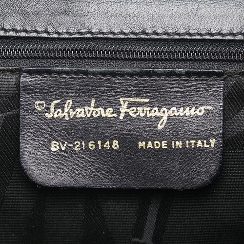 Salvatore Ferragamo Gancini Backpack Backpack BV-216148 Women 【Used】 - Picture 12 of 13