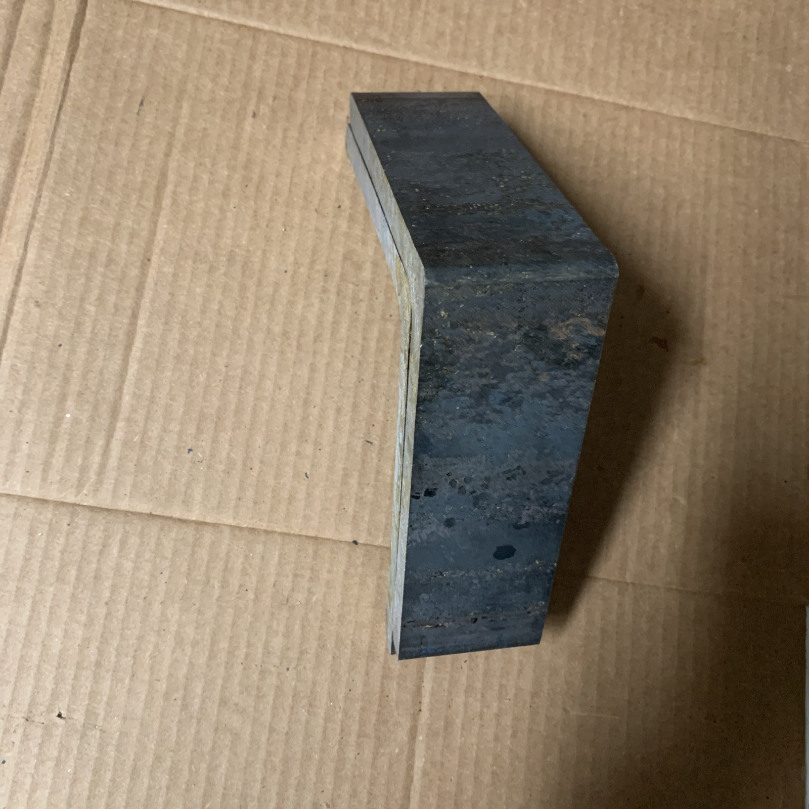 6 X 6 Steel Angle Iron Heavy Duty Bracket Brace Shelf 2” Long 1/2" Thick 2 PCS