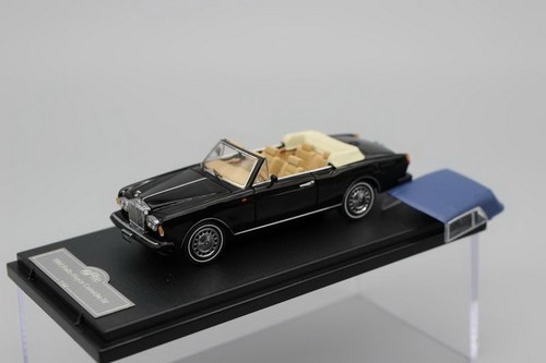 GFCC 1/64 Escala Rolls-Royce Corniche IV Negro Diecast Coche Modelo Juguete Regalo Nuevo en Caja - Imagen 2 de 6