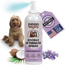 Dog Detangler Spray Dematting for Doodle - Natural Dog Leave in Conditioner S...