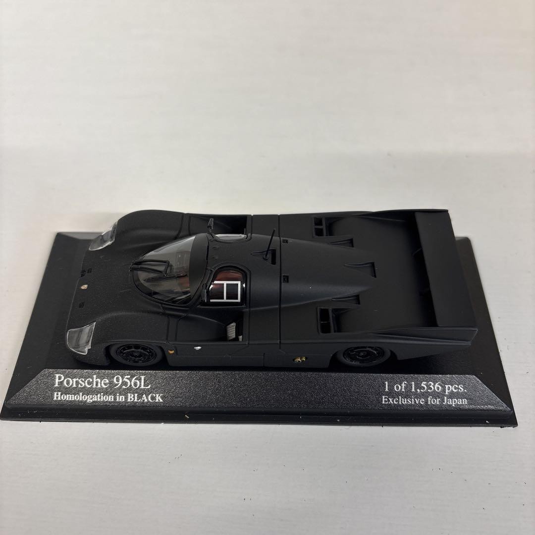 ミニカー Porsche 956L Homologation in BLACK ミニカー Porsche 956L Homologation in BLACK Porsche 956L