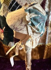 Vintage 4  Across Bonnet For Antique Or Early Doll Lot 8121
