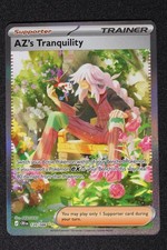 Pokemon AZ's Tranquility Holo SIR NM - Chaos Rising 120/086