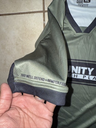 San Antonio FC Militär Pre Game Aufwärmtrikot oliv Erwachsene XLG Ret 90,00 - Bild 6 von 11