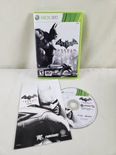 Batman Arkham City -Microsoft Xbox 360- CIB Complete Tested Video Game 