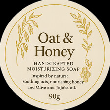 MOISTURIZING SOAP-HANDCRAFTED-Oast & Honey  9...