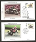 FDC-13 Isle of Man  5 x Covers as Shown / TT Races 1982
