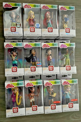 DISNEY Funko ROCK CANDY Comfy PRINCESSES Ralph Breaks Internet COMPLETE SET 12!