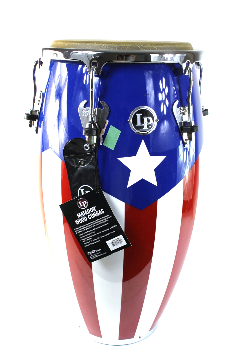 LP Matador Puerto Rican Flag Conga 11-3/4 in. #R4604 | eBay