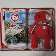 Ty Beanie Babies Osito the Bear International Bears II McDonald's 2000