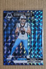 2025 Panini Mosaic - International Games Bryce Young #269 Reactive Blue...