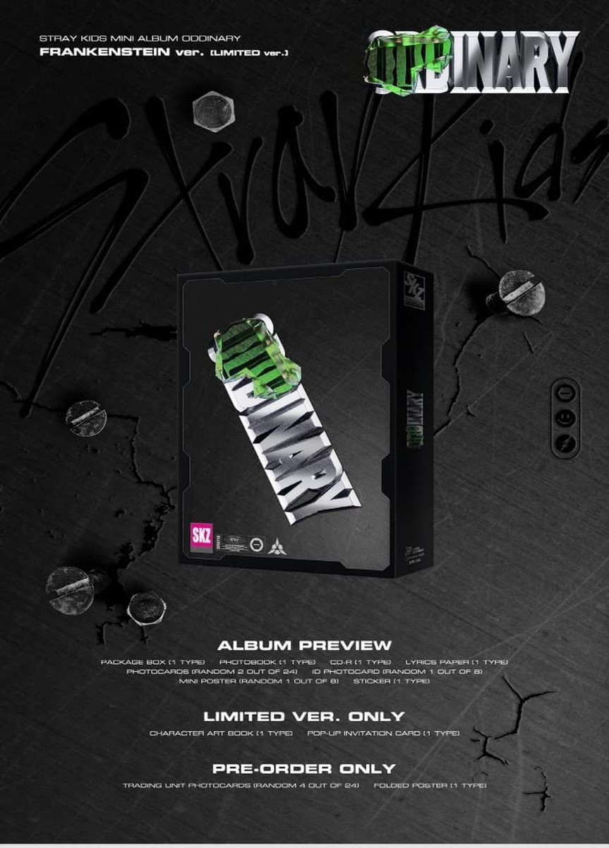 Stray kids ODDINARY 限定盤 通常盤 マイル特典付き Stray kids ODDINARY 限定盤 通常盤 マイル特典付き Stray Kids