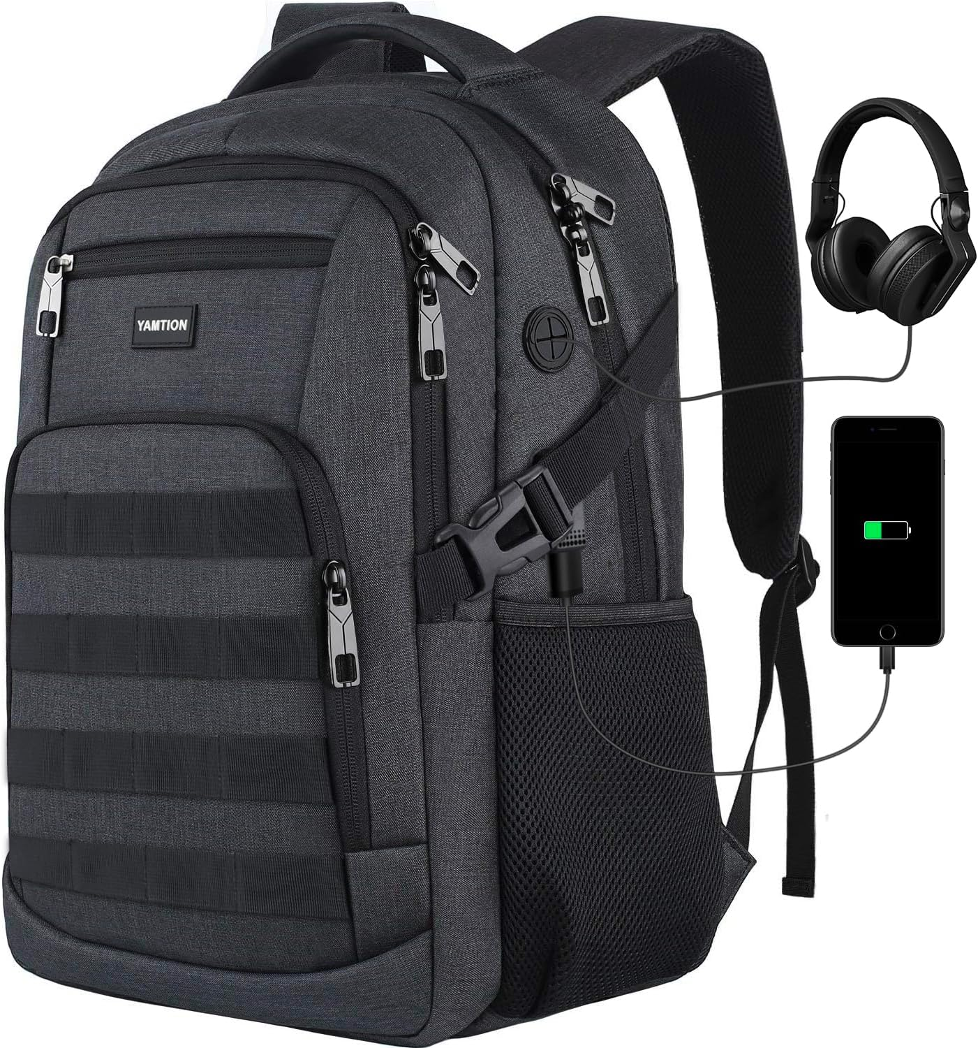 Durable Laptop Backpack for High School College Teens Adults