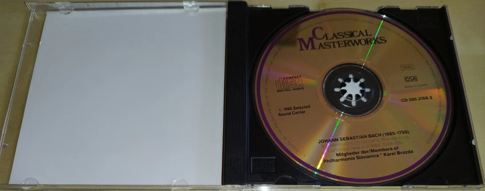 J.S. Bach - Brandenburgische Konzerte - Gold CD - Bild 3 von 3